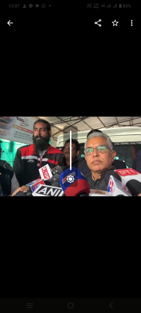 পশ্চিম বাংলায় বহু ব্ল্যাক লিস্টেড কোম্পানী সরকারি হাসপাতালে ওষুধ সাপ্লাই করছে : দিলীপ ঘোষ।
