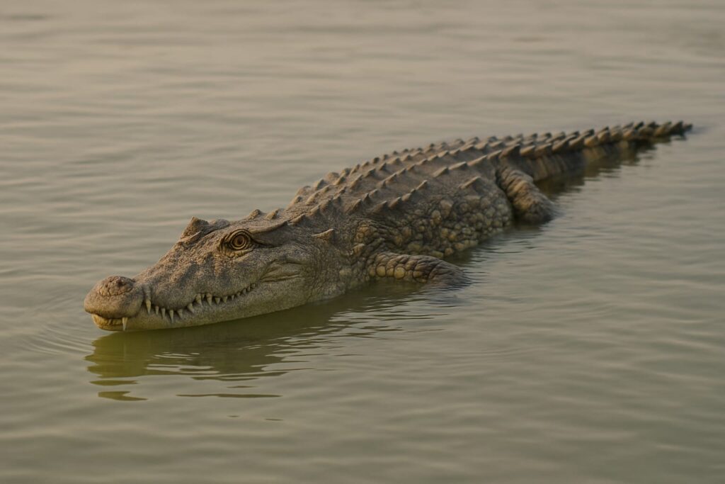হুগলির ঘাটে কুমির আতঙ্ক! সচেতনতায় নেমেছে প্রশাসন